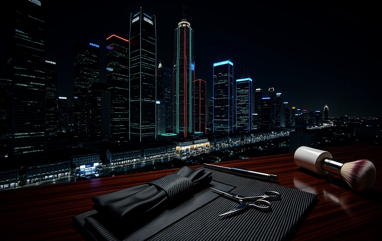 Jakarta Night Perspective