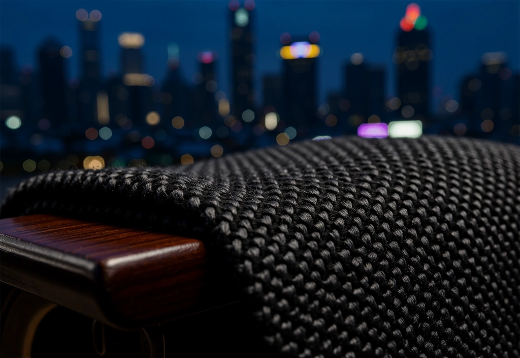 High-twist wool texture